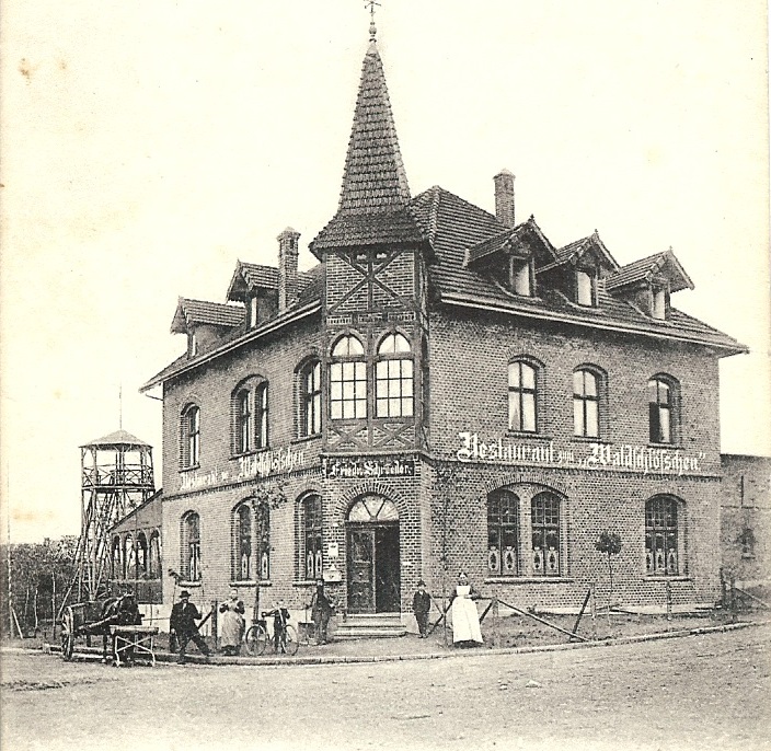 Historische Aufnahme des Waldschloesschens